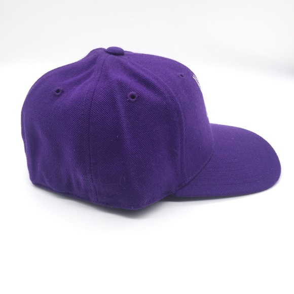 Vintage Minnesota Vikings Fitted Cap Hat Logo Athletic - Picture 3 of 7